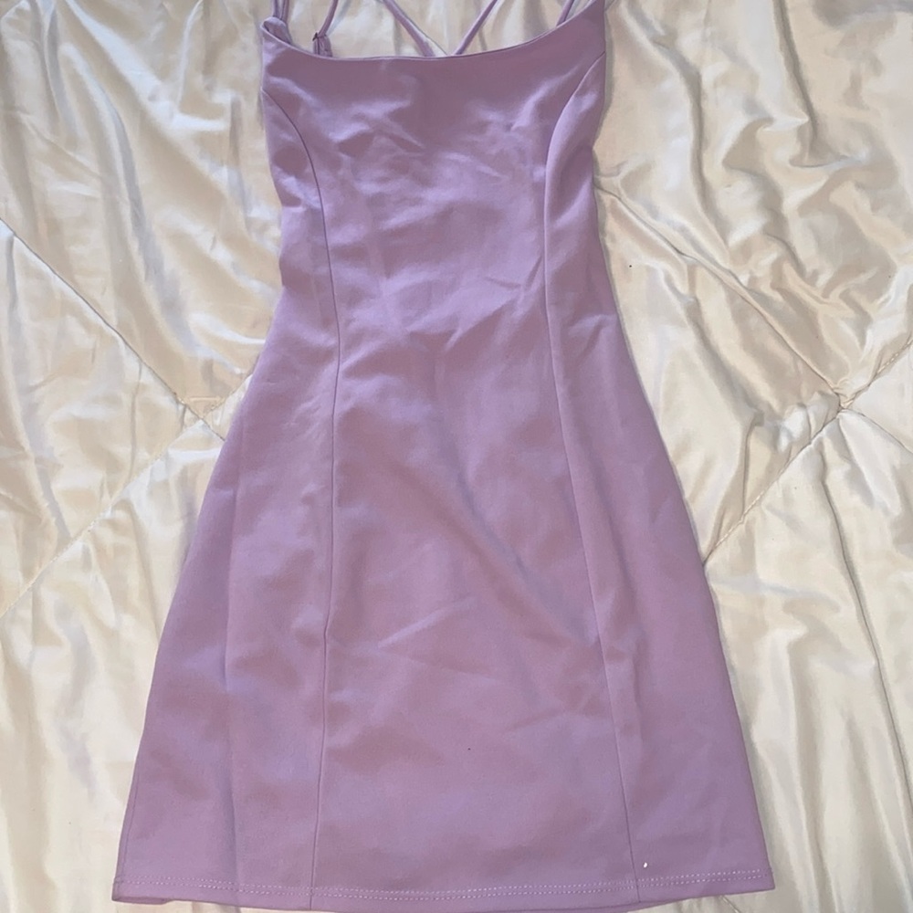 Purple dress